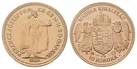 10 Koruna 1895 KB - Novoražba - fotografie 2