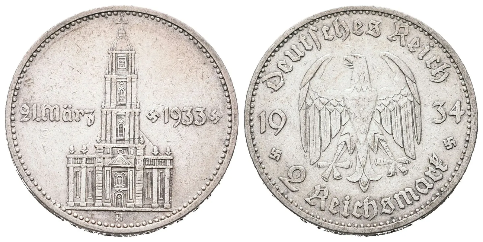 III. říše, 2 Marka 1934 A