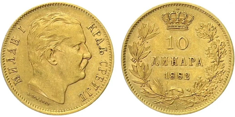 Srbsko, Milan Obrenovič IV., 1868 - 1889 — 1
