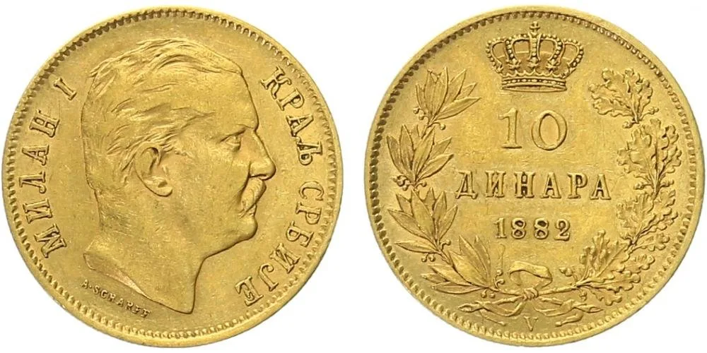Srbsko, Milan Obrenovič IV., 1868 - 1889 — 1