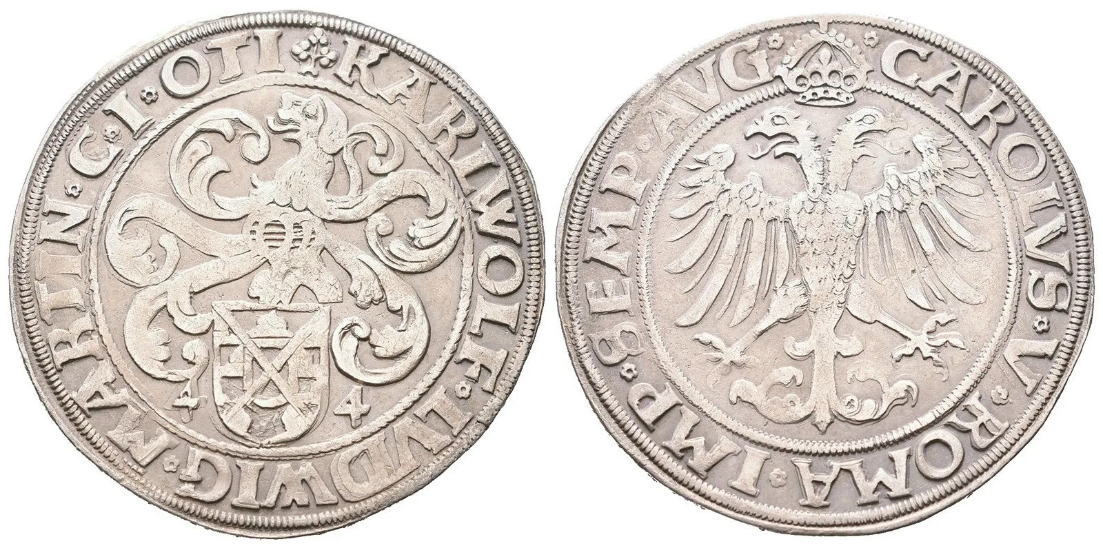 Oettingen, Ludwig XV. a Martin, 1534 - 1546 — 1