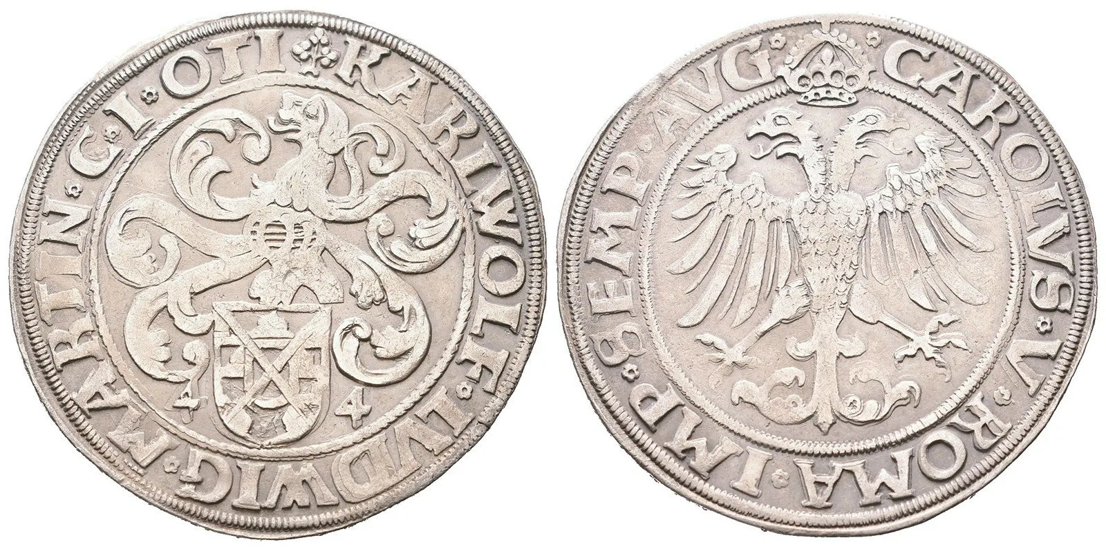 Oettingen, Ludwig XV. a Martin, 1534 - 1546 — 1