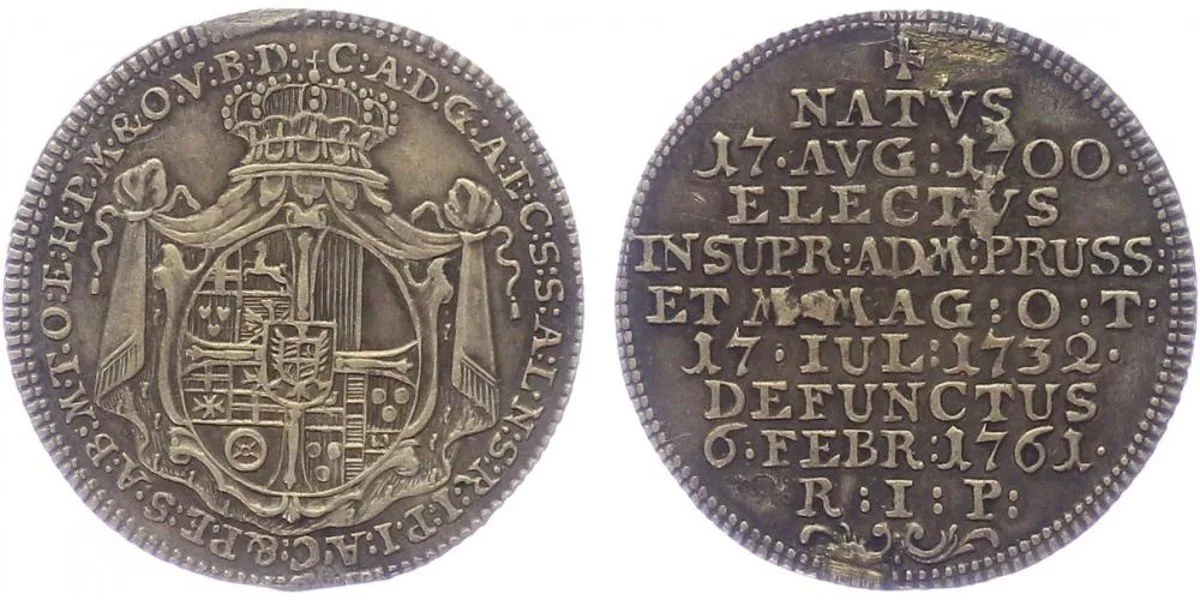 Řád německých rytířů, Clemens August von Bayern, 1732 - 1761 — 1