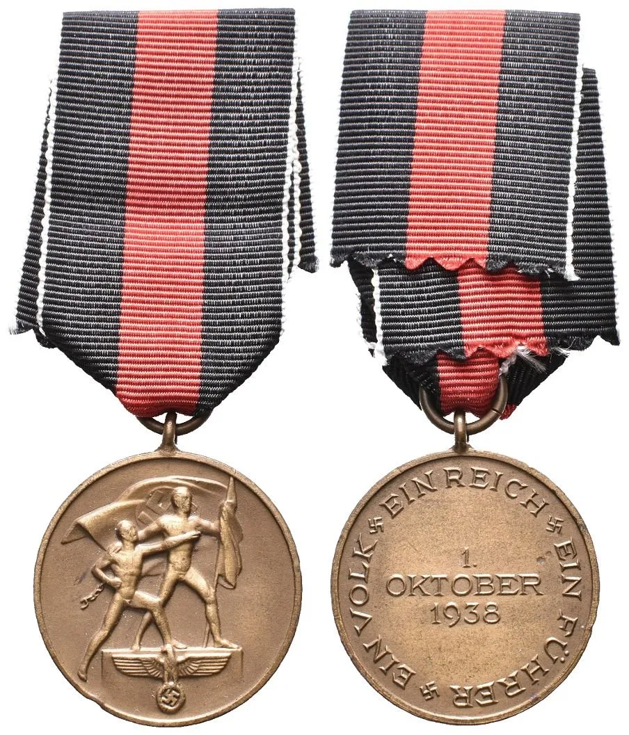 III. Říše, Pamětní medaile na 1. říjen 1938