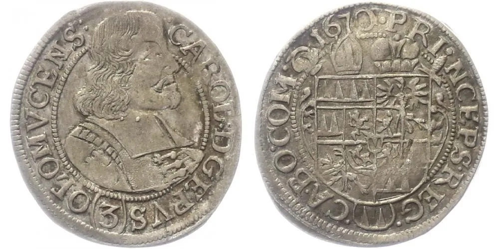 Olomouc - biskupství, Karel II. Liechtenstein, 1664 - 1695 — 1