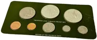 Trinidad, Sada oběžných a pamětních mincí 1975 PROOF