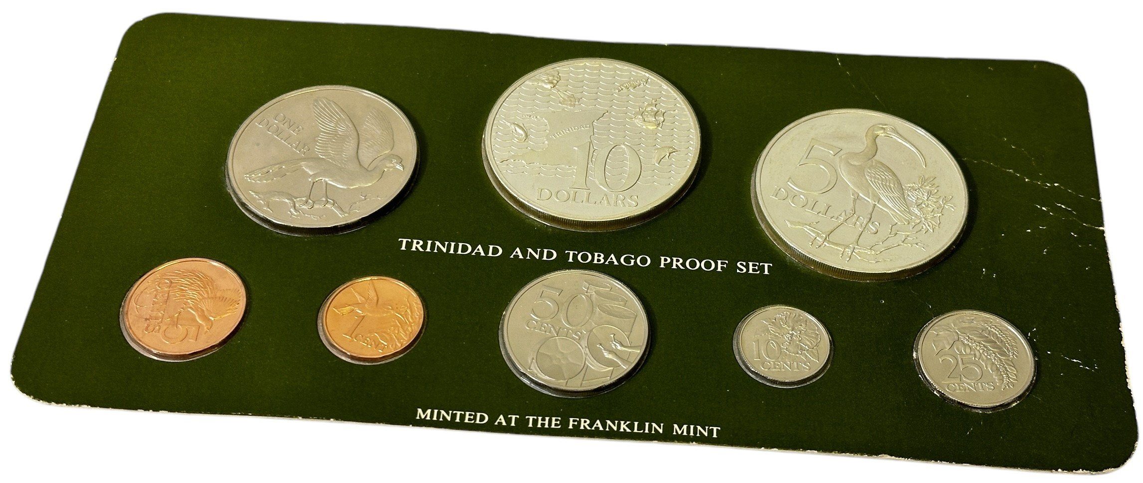 Trinidad, Sada oběžných a pamětních mincí 1975 PROOF