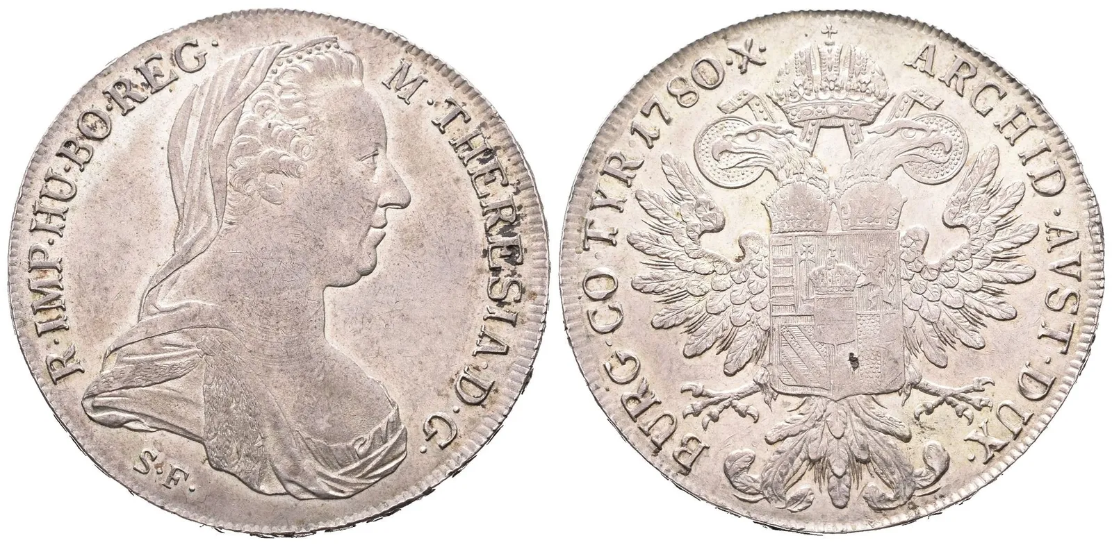 Marie Terezie, Tolar 1780 SF