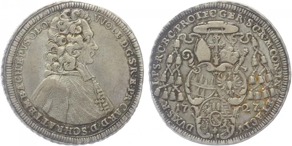 Olomouc - biskupství, Wolfgang von Schrattenbach, 1711 - 1738 — 1